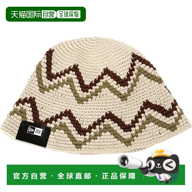 日本直邮New Era 钩针编织渔夫帽 [14667695 FW25] 女士帽子（石/