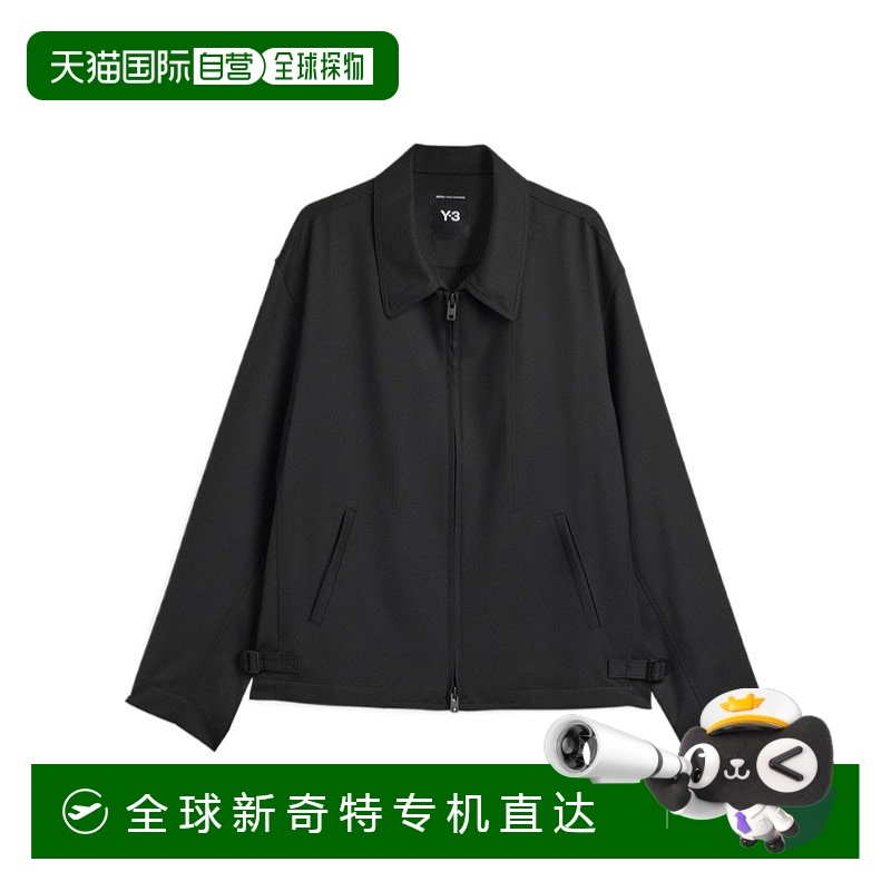 1h可退 香港直邮Y-3 男士衬衫 JZ0898 AW2025 黑色 长袖休闲