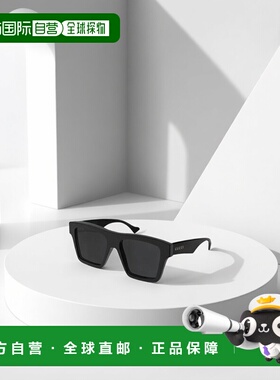 自营Gucci 黑色徽标方框太阳镜 GG0962S古驰