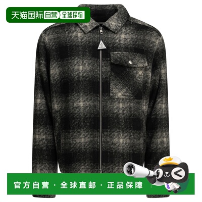 香港直邮MONCLER 男士夹克 2F0003589BKBF99 AW2026 黑色 Checker