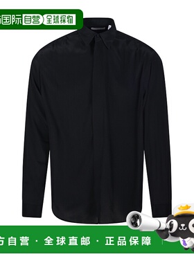 香港直邮LARDINI 男士衬衫 ESSIMONESC1935999 SS2025 黑色