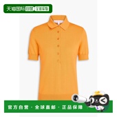 香港直邮CAROLINA HERRERA 女士 1h可退 真丝混纺Polo衫 R2512N20
