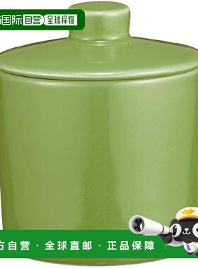 【日本直邮】西海陶器Hasami Ware 普通糖罐 绿色 约100ml 18298