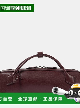 1小时内可退 香港直邮潮奢 Alaia 女士 Le Teckel leather clutch