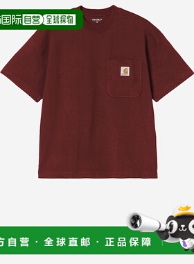香港直邮CARHARTT WIP 男士T恤 I035523H8XX AW2025 红色 'Work P