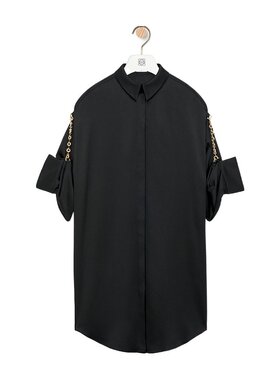 Loewe 翻领衬衫式连衣裙 S359Y09XDB