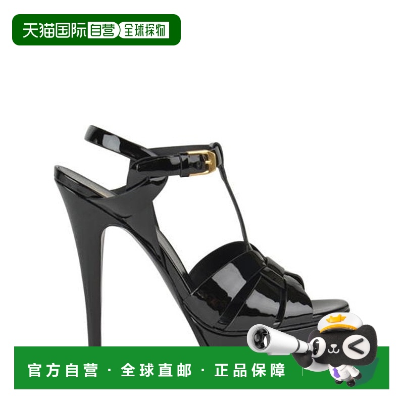 1h可退 香港直邮Saint Laurent 圣罗兰 女士 Tribute 防水台凉鞋