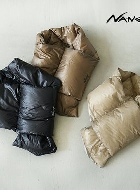 日本直邮NANGA 羽绒围巾保暖防风可折叠 NA2243-3C301