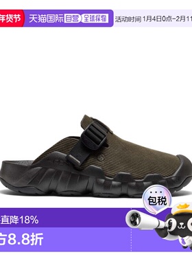 日潮跑腿Keen科恩 男士 Hyperport 木屐皮革凉鞋 SeaTurtle/Black