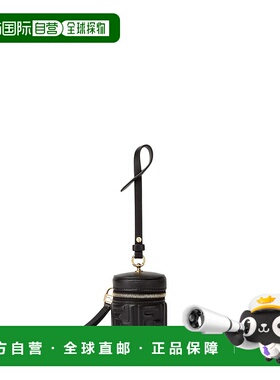 香港直邮FENDI 女士钥匙扣 8M0518AAJDF0KUR AW2025 黑色扣环