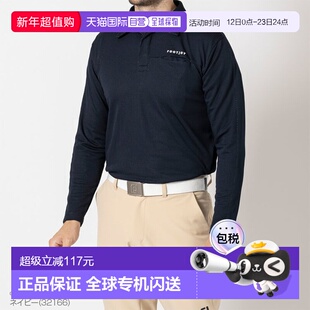 日本直邮FOOTJOY 高尔夫服装男士长袖纽扣衬衫 FJ-F24-S01 弹力防