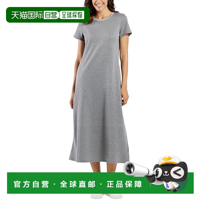 自营 Jude Connally Alexandra T恤连衣裙-灰色 美国奥莱直发