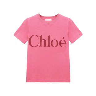 女士T恤 短袖 CH25SJH081926N8 粉红色 T恤 SS2025 CHLOÉ