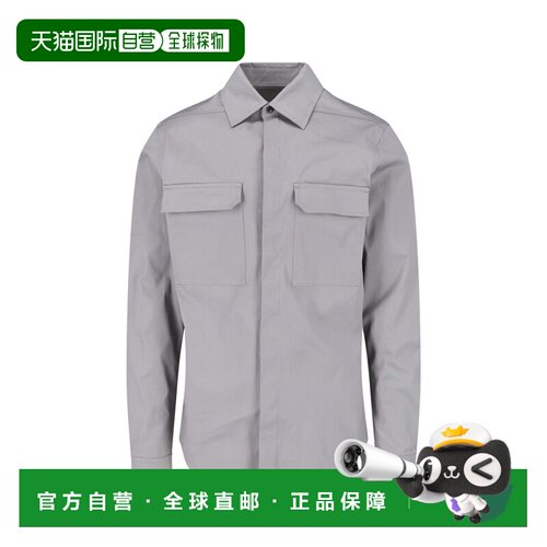 1h可退 香港直邮rick owens 瑞克 欧文斯 男士 衬衫 RU02F4291TE