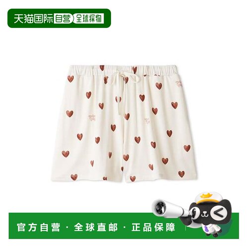 日本直邮OWHT 短裤 心形图案 冷感接触