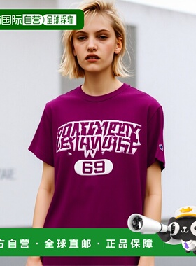 韩国直邮CHAMPION冠军韩版正品运动休闲日常复古舒适T恤CKTS3E021