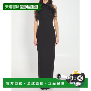 香港直邮The 连衣裙 Attico 黑色长款 260WCW00264088 女士 1h可退