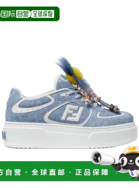 香港直邮FENDI 女士运动鞋 8E8721AYFKF1V7U CO 白色