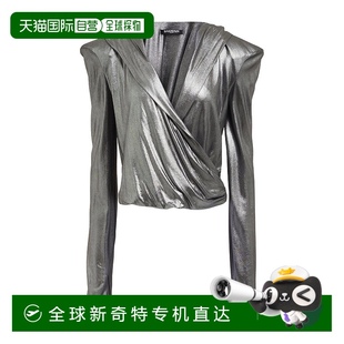 上衣 巴尔曼 女士 舒 metal金属色 香港直邮潮奢 1h可退 Balmain