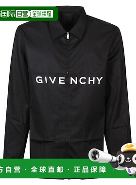 香港直邮GIVENCHY 男士衬衫 BM60TL1YC8001 SS2023 黑色