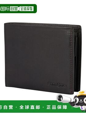自营欧洲直邮Samsonite Attack 2 Slglogo标识钱包男女通用