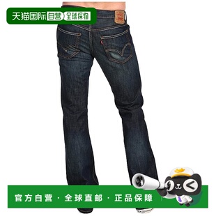 1h可退 香港直邮潮奢 Levi'S 李维斯 男士 527™ 修身微喇裤