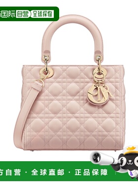 香港直邮Dior 中号Lady Dior单肩包 M0565ONGE迪奥新款斜挎包