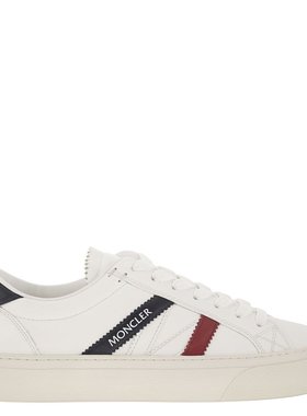 Moncler 盟可睐 女士 MONACO2 皮质训练运动鞋 J209B4M00140001