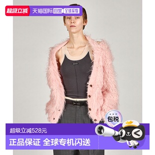 1h可退 日本直邮PRANK PROJECT 女装 宽松仿羊毛质感针织开衫 半