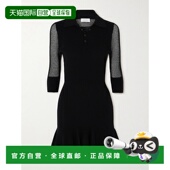 香港直邮off white 女士 1h可退 渔网迷你连衣裙 OWHI116S24KNI00