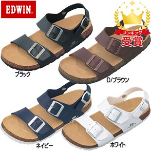 日本直邮EDWIN 凉鞋 EB1002 男式大松