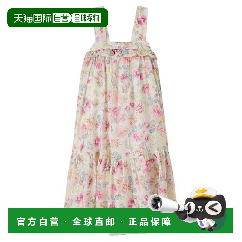 香港直邮Chloe 蔻依 女童 花朵棉质连衣裙童装 colorful花色 舒适
