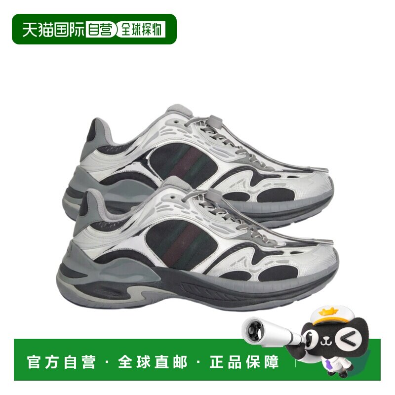 香港直邮GUCCI 男士运动鞋 853754FAFFL1088 SS2026 灰色 SNEAKER图片