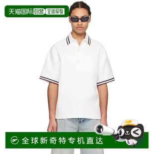 Polo 男士 白色条纹 4V3CJI 衫 Valentino 香港直邮潮奢 华伦天奴