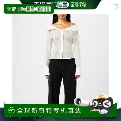 香港直邮潮奢 Jacquemus女士 La Brezza透视衬衫