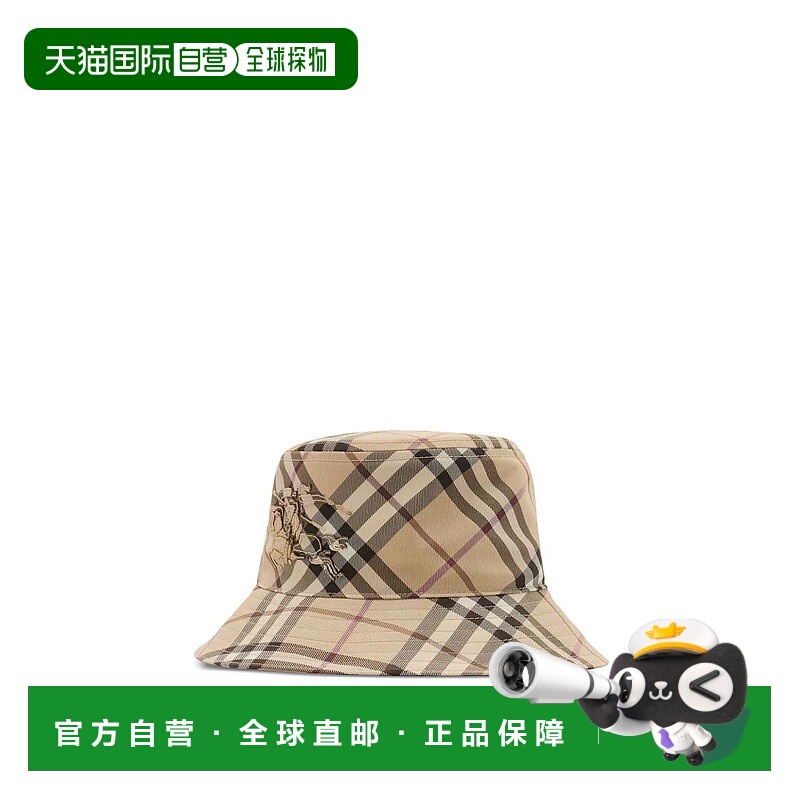 1h可退 香港直邮BURBERRY 女士帽子 8103382 SS2025 浅棕色 Burbe
