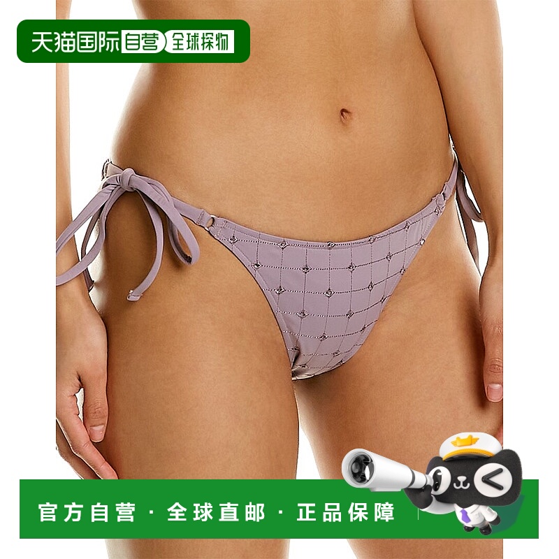 自营 REVEL REY 维多利亚比基尼泳裤 - 紫色 美国奥莱直发性感