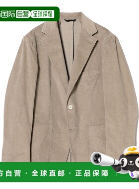 1h可退 日本直邮ERRICO FORMICOLA 男士宽松灯芯绒夹克 211605552