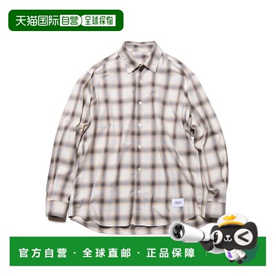 1h可退 日本直邮uniform experiment 男士 纯棉长袖衬衫 UE260047