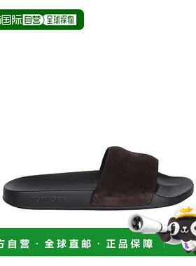 香港直邮Tom Ford logo拖鞋 J1437LCL046N