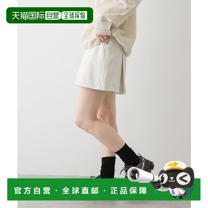 1h可退 日本直邮SENSE OF PLACE 女士深褶短裤 AAA524B108休闲裤