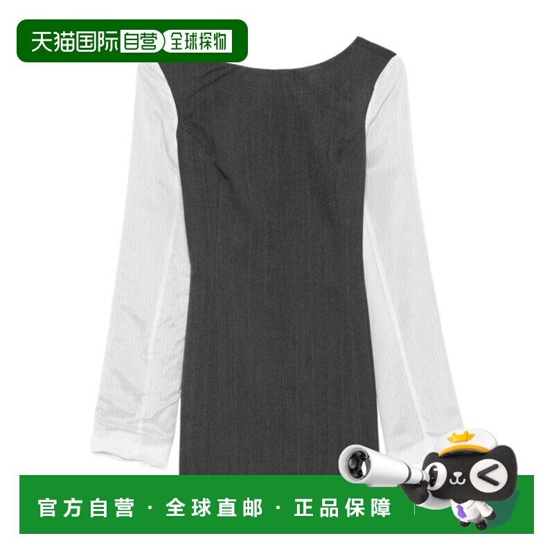香港直邮OUR LEGACY 女士连衣裙 W2267FSP SS2026 黑色 条纹迷你