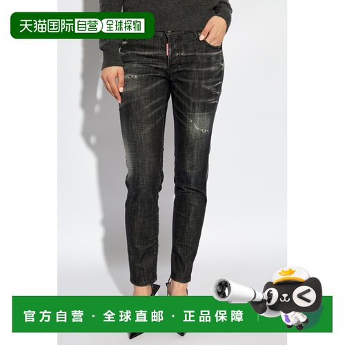 1h可退 香港直邮DSQUARED2 女士牛仔裤 S75LB0968S30357900 SS202