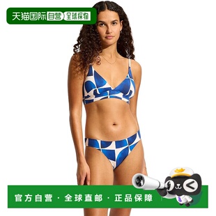Bralette Banded Bra Womens 自营Seafolly Ultramarine Sunray