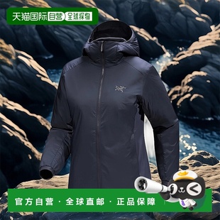 1h可退 始祖鸟Atom Hoody女士外套 保暖防水户外冲锋衣