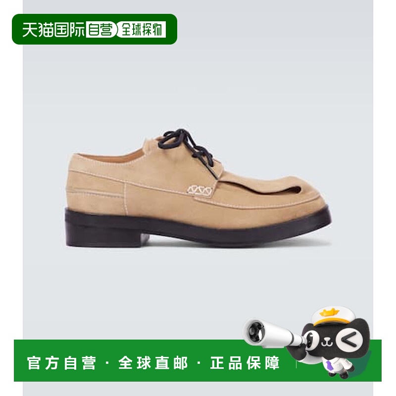 1h可退 香港直邮潮奢 J.W. Anderson 男士 Loop 德比鞋 beige米色