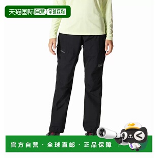 自营Mountain Hardwear Exposure/2 Pants Women Black Straight