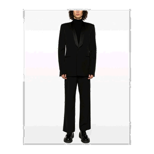 香港直邮GIVENCHY 男士夹克  BM30EU11U9001 AW2023黑色外套长袖