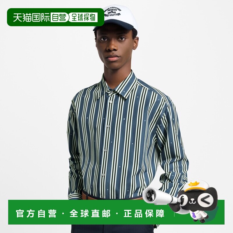 自营1h可退 欧洲直邮LV路易威登 Rope系列男牛皮logo扣腰带情人节