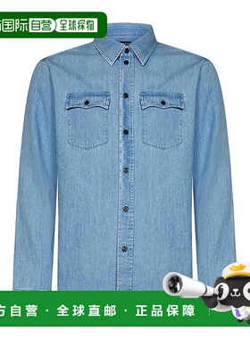 1h可退 香港直邮TOM FORD 男士衬衫 HDS006FMC136F24HB001 SS2025